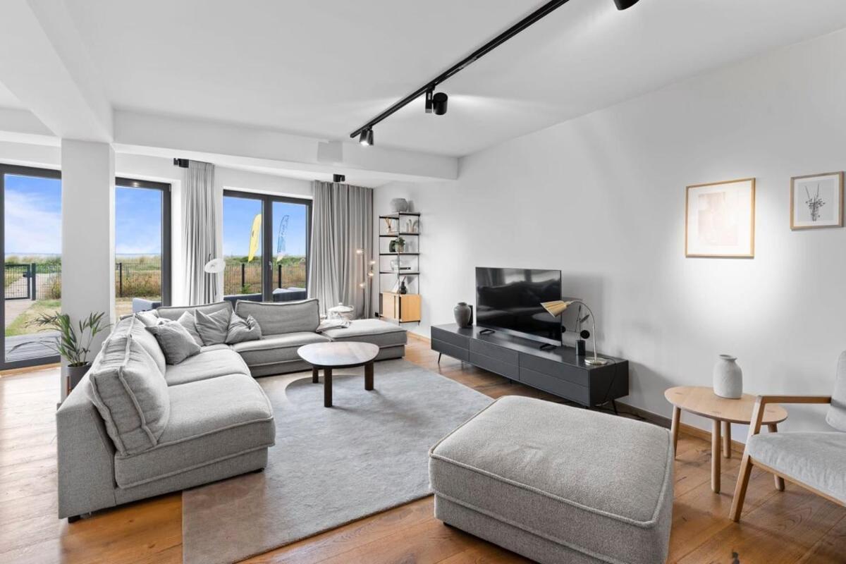Luxus Meerblick Strand & Sauna & Garten & Heimkino Glowe Luaran gambar
