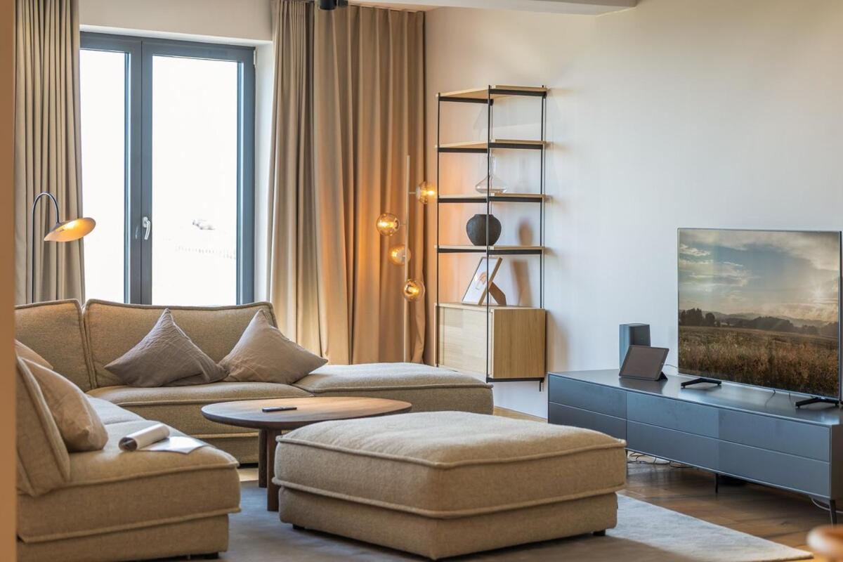 Luxus Meerblick Strand & Sauna & Garten & Heimkino Glowe Luaran gambar